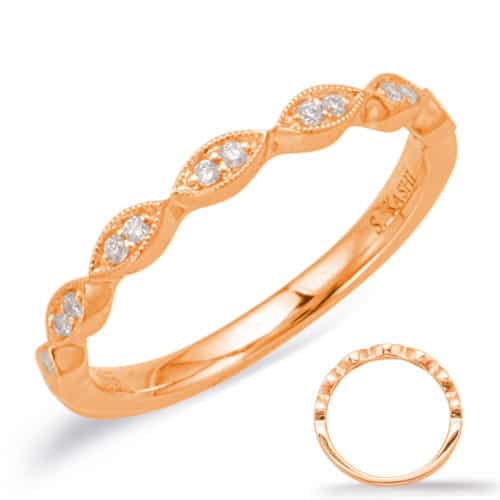 S. Kashi Rose Gold Matching Band (EN8038-B50RG)