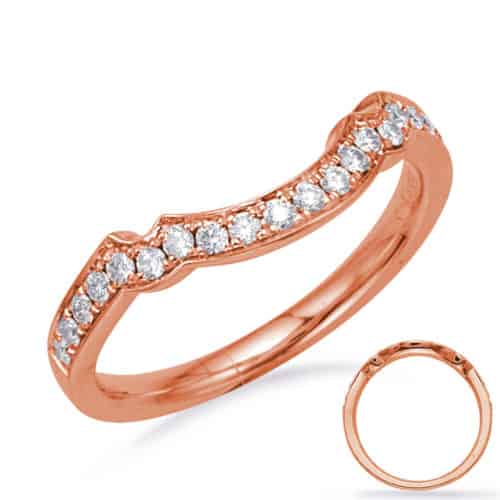 S. Kashi Rose Gold Wedding Band (EN8043-B10X5MRG)