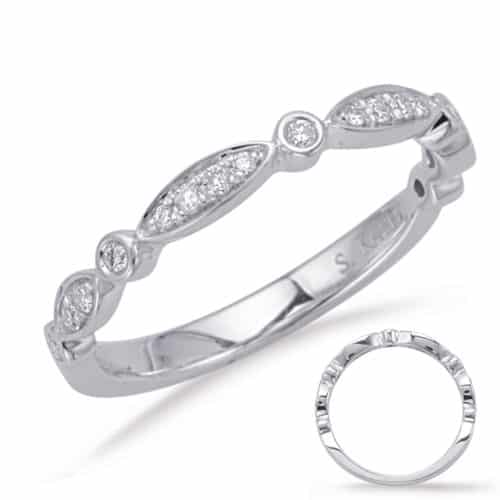 S. Kashi White Gold Matching Band (EN8056-BWG)