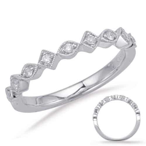 S. Kashi White Gold Matching Band (EN8057-BWG)