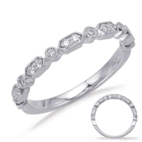 S. Kashi White Gold Matching Band (EN8058-BWG)