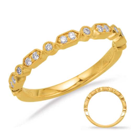 S. Kashi Yellow Gold Matching Band (EN8058-BYG)