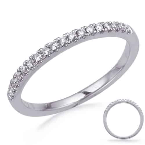 S. Kashi White Gold Matching Band (EN8063-B10WG)