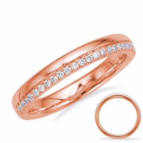 S. Kashi Rose Gold Matching Band (EN8136-BRG)