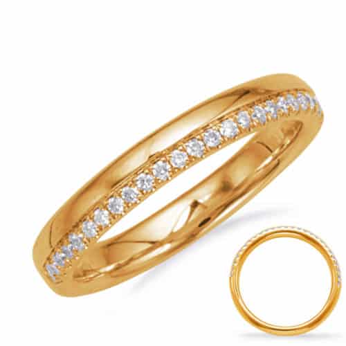 S. Kashi Yellow Gold Matching Band (EN8136-BYG)