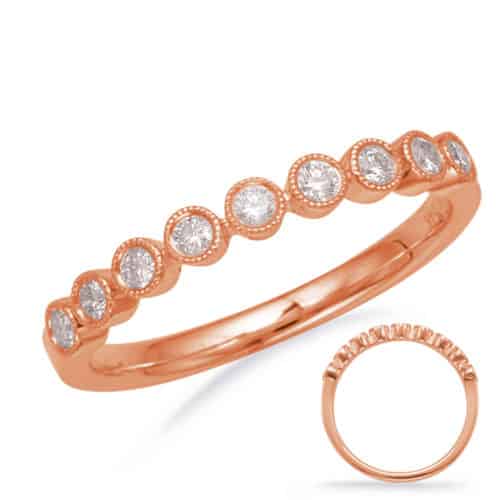 S. Kashi Rose Gold Matching Band (EN8138-BRG)