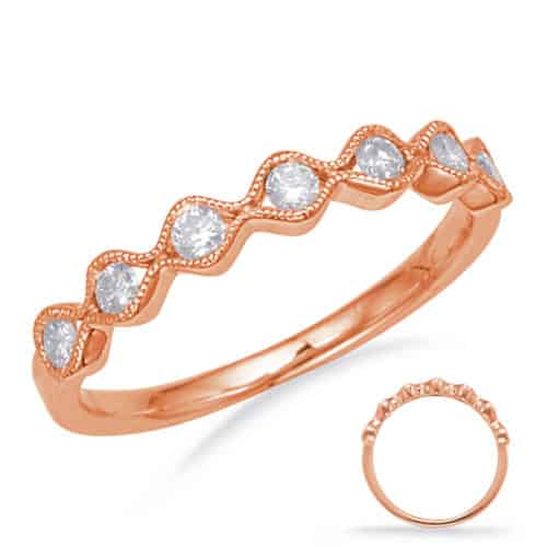 S. Kashi Rose Gold Matching Band (EN8139-BRG)