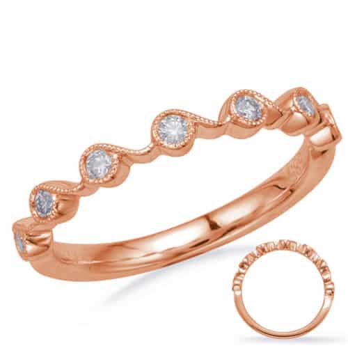 S. Kashi Rose Gold Matching Band (EN8146-BRG)