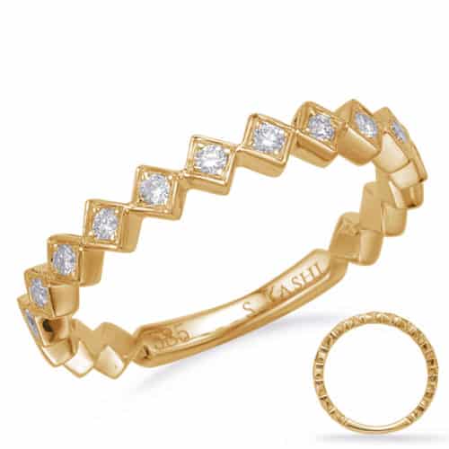 S. Kashi Yellow Gold Matching Band (EN8150-BYG)