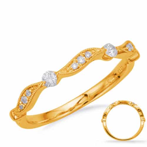 S. Kashi Yellow Gold Matching Band (EN8155-BYG)