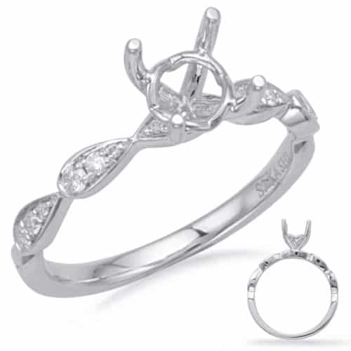 S. Kashi White Gold Engagement Ring (EN8156-1WG)