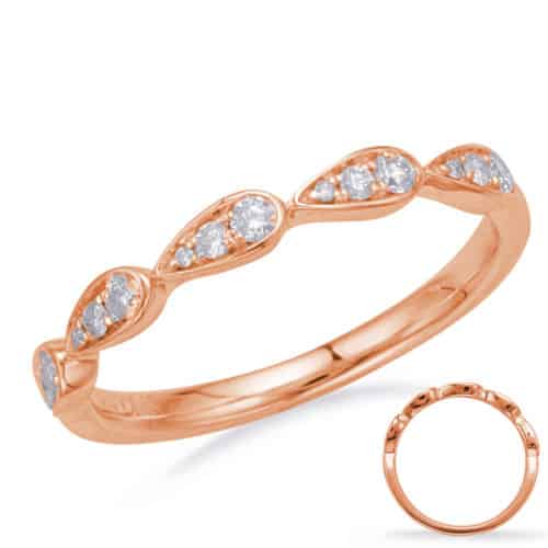 S. Kashi Rose Gold Matching Band (EN8156-BRG)