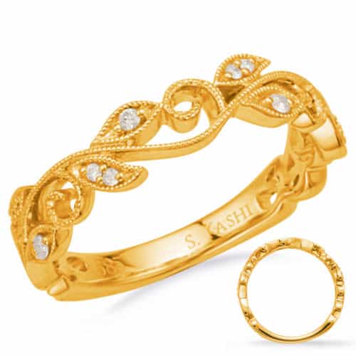 S. Kashi Yellow Gold Matching Band (EN8171-BYG)