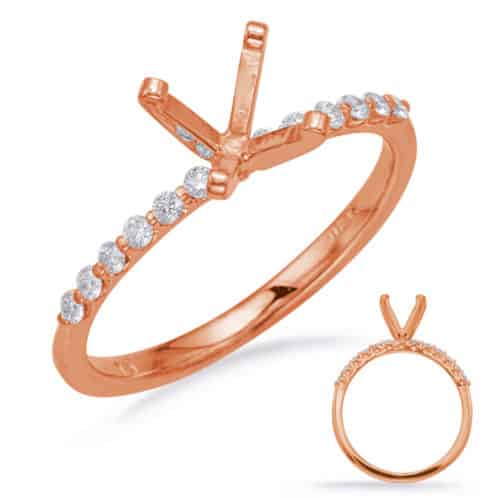 S. Kashi Rose Gold Engagement Ring (EN8224RG)