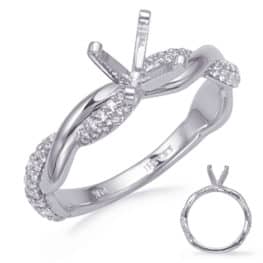S. Kashi White Gold Diamond Engagement Ring (EN8275WG)