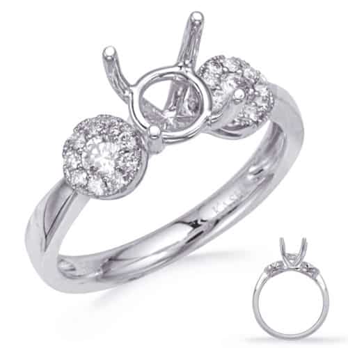 S. Kashi White Gold Engagement Ring (EN8286-1WG)