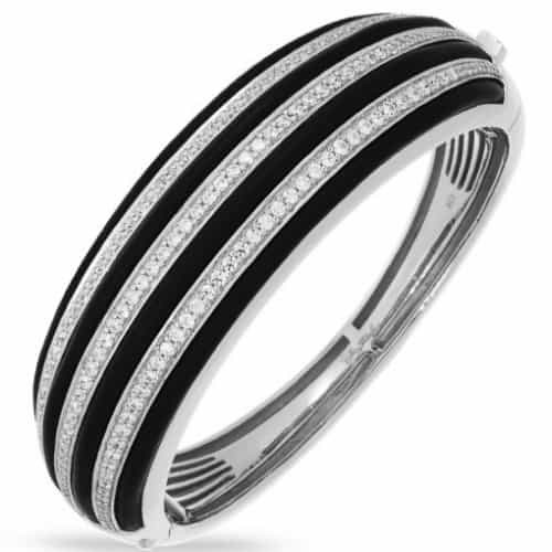 Belle etoile Intermezzo Black Bangle