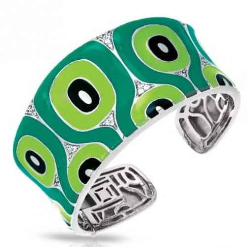 Belle etoile Moda Green Bangle