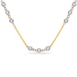 S. Kashi Diamond By Yard Necklace (N1070-1.7MYW)