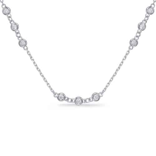 S. Kashi Diamond By Yard Necklace (N1070-2.0MWG)
