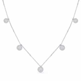 S. Kashi White Gold Diamond Necklace (N1215WG)