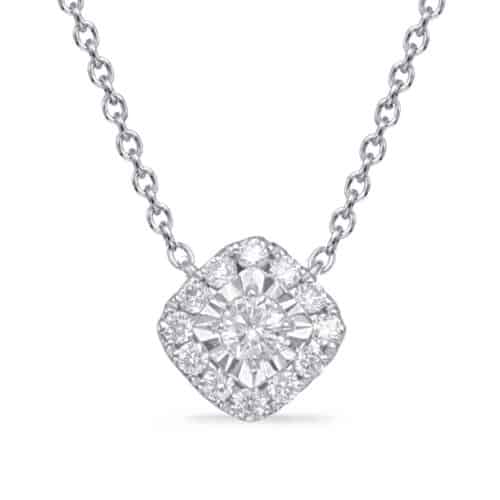 S. Kashi White Gold Diamond Necklace (N1233WG)