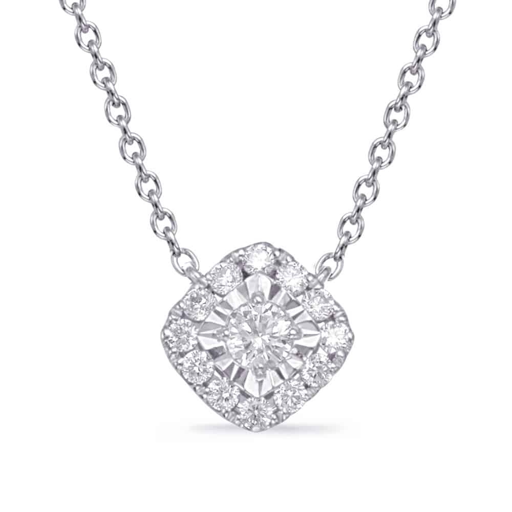S. Kashi White Gold Diamond Necklace (N1233WG) Michael Herr Diamonds & Fine Jewelry