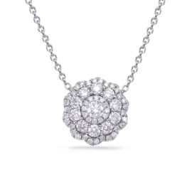 S. Kashi White Gold Diamond Necklace (N1243WG)
