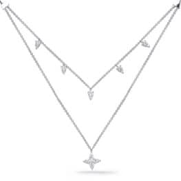 S. Kashi White Gold Diamond Necklace (N1248WG)