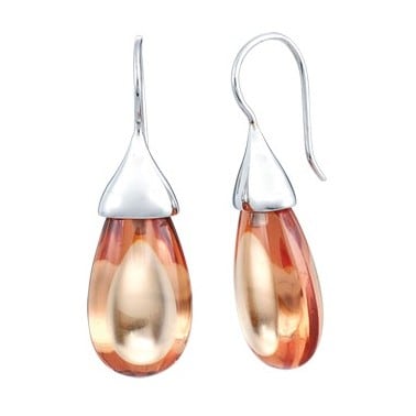 Belle etoile Sugar Drops Champagne Earrings