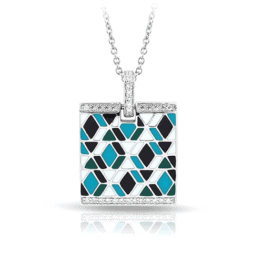 Belle Etoile Forma Collection Blue Pendant Necklace at Michael Herr.