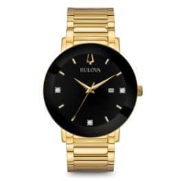 Bulova Men's Gold Modern Watch.