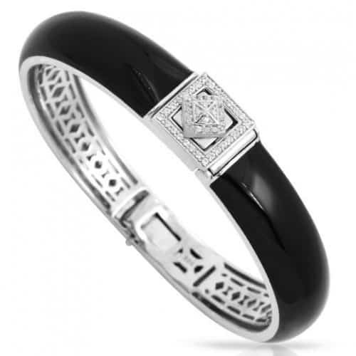 Belle etoile Czarina Black Bangle