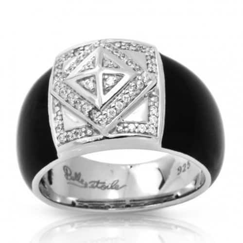 Belle etoile Czarina Black Ring