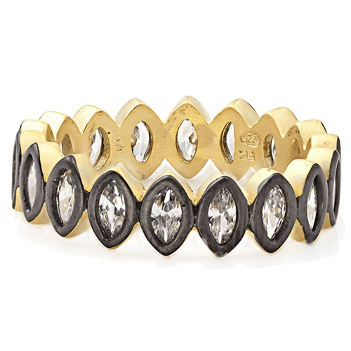 freida rothman marquise geo stone ring