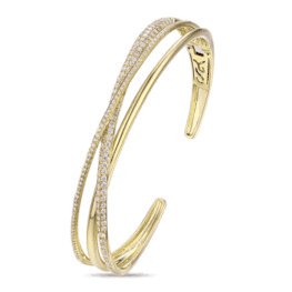 luvente yellow gold diamond bracelet