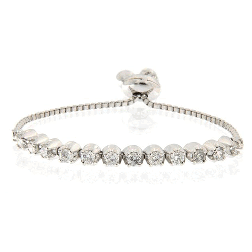meira t 1b6517 diamond tennis bracelet