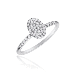 meira t oval pave diamond stack ring