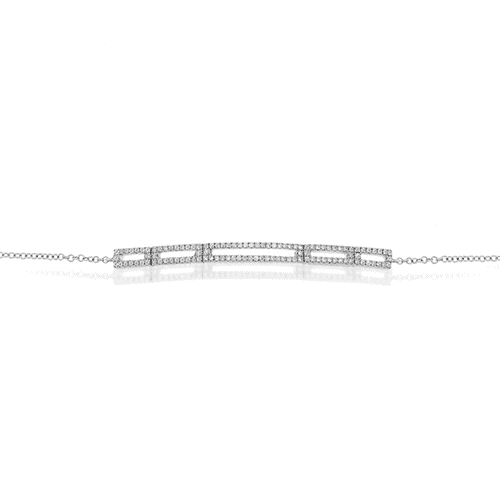 meira t rectangle diamond bar bracelet