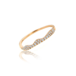 Meira T Rose Gold Pave Ring - Michael Herr Diamonds & Fine Jewelry