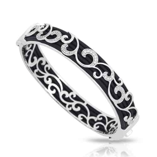 Belle Etoile reina black bangle